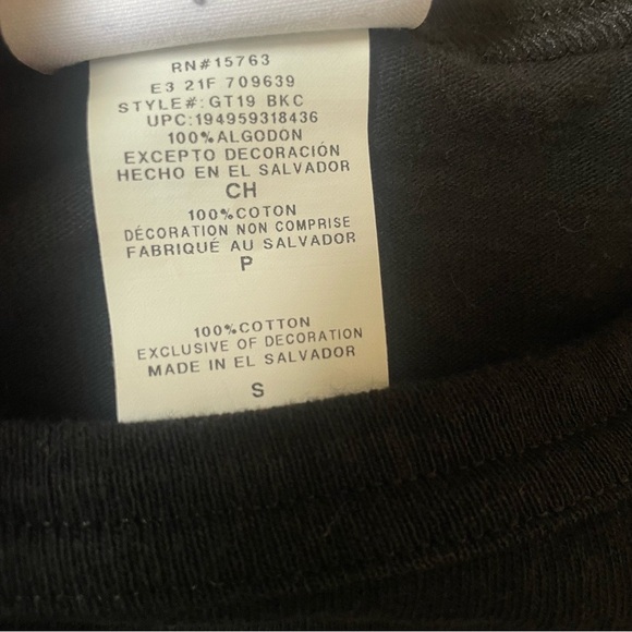 CHAMPION Mushroom C's Mens Tee Black in Size Smallln NWOT! - Picture 4 of 7